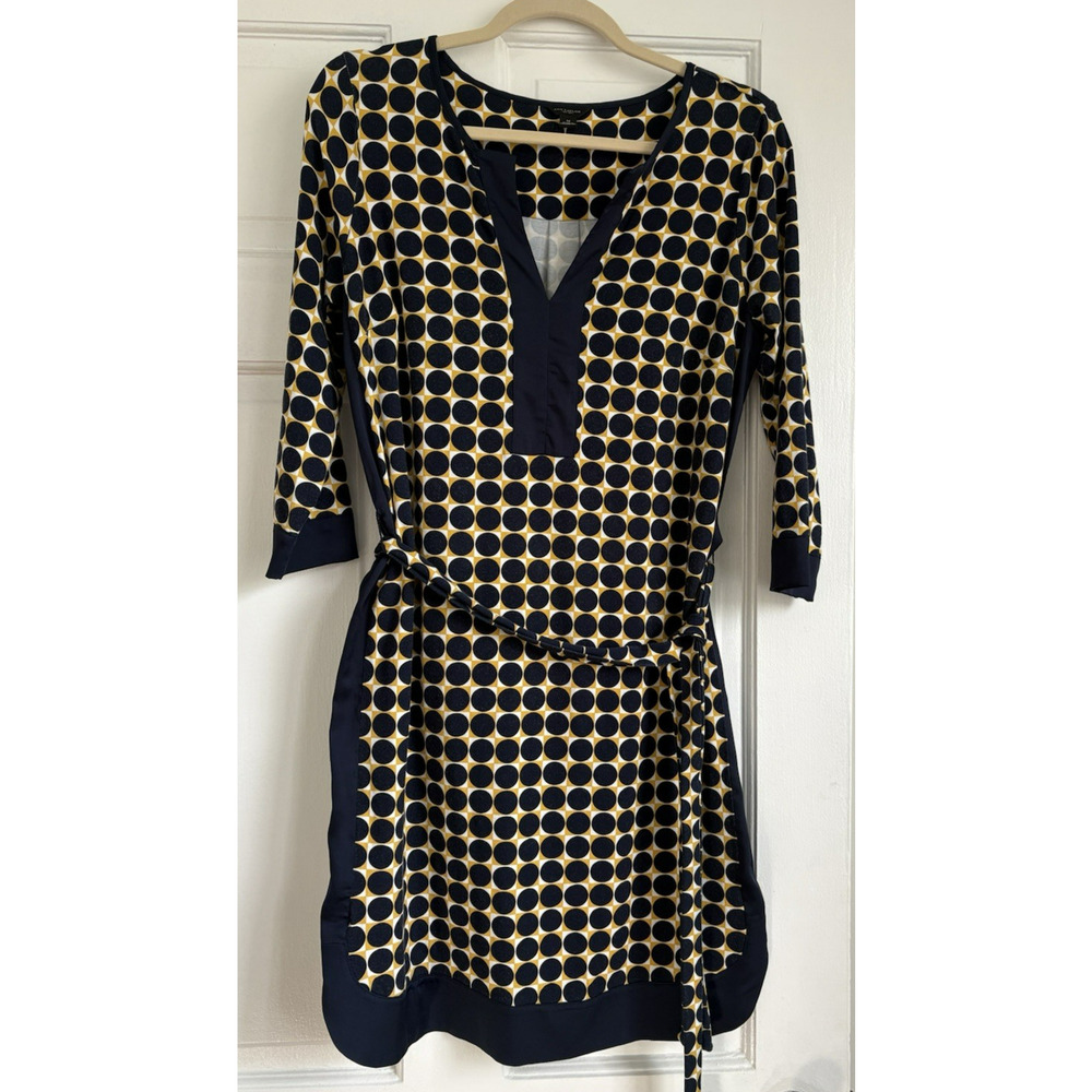 Ann Taylor Sheath Slip On Dress Workwear Business Casual Retro Mod Office | M